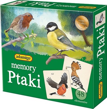 PTAKI MEMORY GRA PAMIĘCIOWA