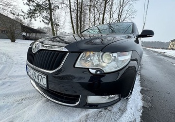 Skoda Superb II Kombi 1.8 TSI 160KM 2011 Skoda Superb Skorzana tapicerka, xenon, el. Klapa 1.8 Benzyna 160KM, zdjęcie 9