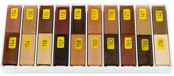 МИНИ-РЕМОНТНЫЙ НАБОР для ретуши мебельных панелей, ремонтный воск на ваш выбор, 10х4см