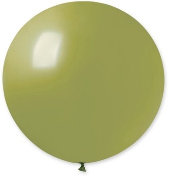 Balon Gigant Kula Pastelowa Zielona Oliwkowa 80cm