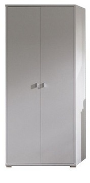 Szafa 85 cm przedpokój garderoba biały mat A05