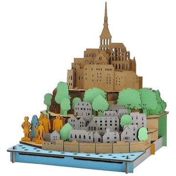 Puzzle PUSUPUSU Mont Saint-Michel