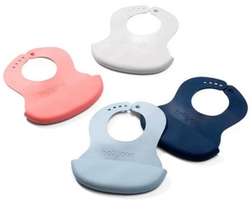 BABYONO Мягкий силиконовый нагрудник 835 6м+