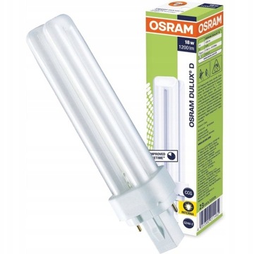 Świetlówka kompaktowa Osram 18W / 827 1200lm B