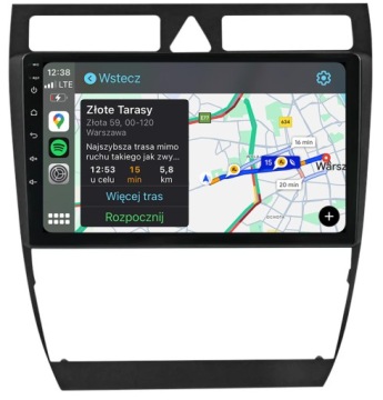 Audi A6 C5 Nejnovější Android Carplay Rádio Navigace