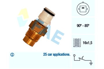 FAE TERMOSPÍNAČ VENTILÁTOR CHLADIČŮ LEXUS ES TOYOTA CAMRY CARINA