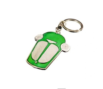 Brelok URSUS front zielony - retro brelok, PRL
