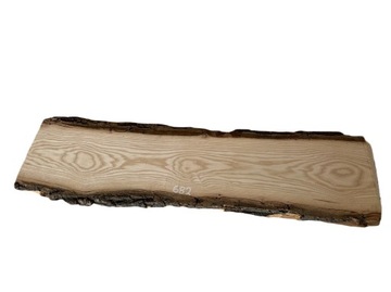 Deska Jesionowa 106x19-22x2,5 cm Jesion po Suszarni