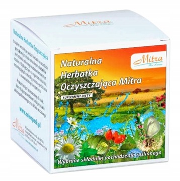 MITRA NATURALNA HERBATKA OCZYSZCZAJĄCA ZAPARCIA