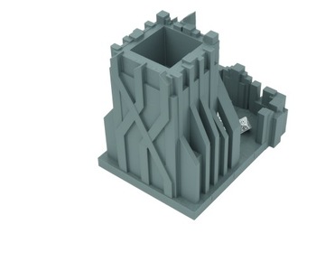 Башня для игры в кости Валгаллы - Башня для игры в кости Темно-серый