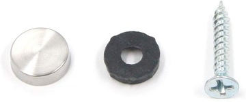 ZAŚLEPKA NA WKRĘT 12mm 4 SZT INOX