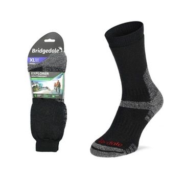 Skarpety Bridgedale EXPLORER HW END BOOT black M
