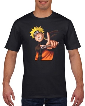 Koszulka męska NARUTO MANGA UZUMAKI ANIME c M