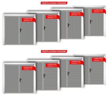 Гаражные ворота Возможность ДВУСТОРОННЫХ гаражных ворот