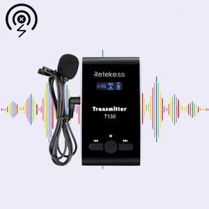 Беспроводная система экскурсовода Retekess T130-T131, система аудиогида