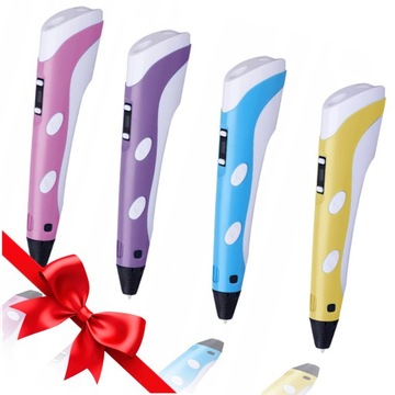 3D DŁUGOPIS DRUKARKA PEN ZESTAW + WKŁAD PLA - NOWA GENERACJA MAGICZNE PIÓRO