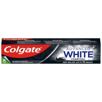 Colgate Advanced White aktywny węgiel pasta 75 ml