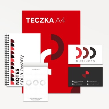 NOTES A4 Reklamowy PERSONALIZOWANY FIRMOWY własny nadruk logo 10 szt.