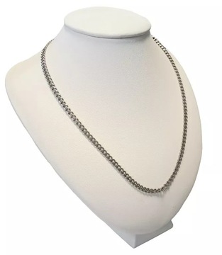 SREBRNY ŁAŃCUSZEK 8,25GR 925PR