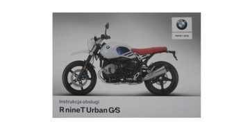 BMW R nineT Urban G/S książka serwisowa instrukcja