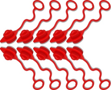 KPL 10x UNIWERSAL ZAŚLEPKA OSŁONA GNIAZDA WTYCZKI