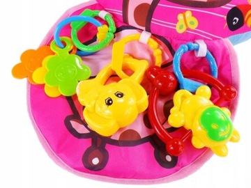 ПОЛЗУЩИЙ ВАЛИК, ДЕТСКАЯ ПОДУШКА, ПОГРЕМКА