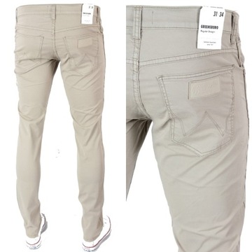 WRANGLER GREENSBORO JEANS PROSTE REG. _ W31 L34