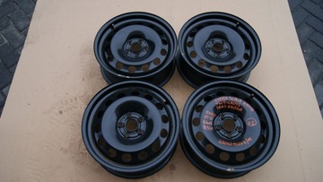 4× DISK OCELOVÝ SKODA OE 6.0" X 16" 5X100