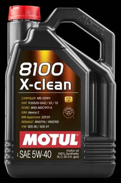 Motul 8100 X-clean 5W40 5L