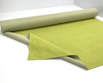 Beżowa GT ALCALA Zamsz Nubuk Tkanina Tapicerka samochodowa na podsufitkę