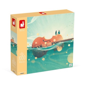 JANOD Puzzle artystyczne Podróż na skrzypcach 1000