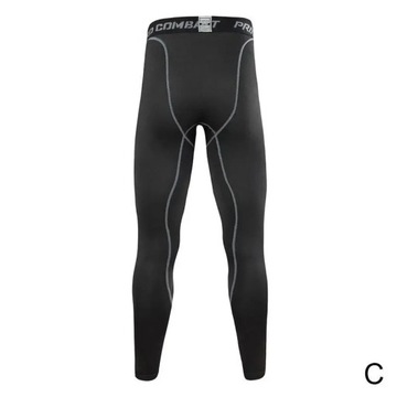 Mężczyźni Kompresja Obcisłe Legginsy Do Biegania Sportowe Męskie Spodnie