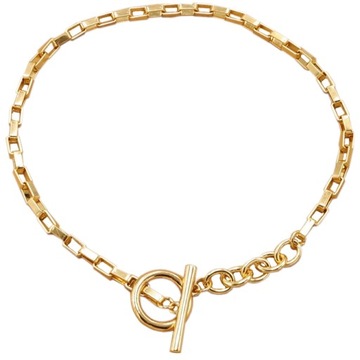 Naszyjnik ŁAŃCUCH Koło KÓŁKO Łańcuszek Choker