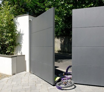 Привод для двустворчатых ворот Somfy + видеодомофон