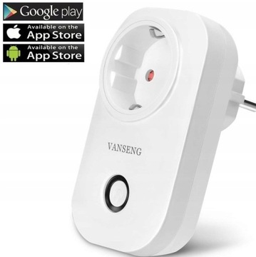 Inteligentne gniazdko WiFi VANSENG WiFi Alexa Smart home