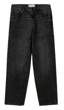 SPODNIE DAMSKIE H&M TROUSERS JEANS CZARNE 3XL