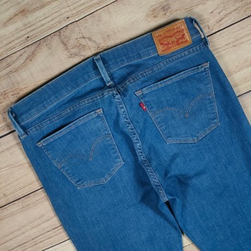 LEVI'S 710 Super Skinny Spodnie Jeans Damskie r. 31/32