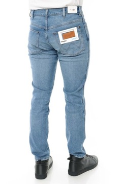 WRANGLER RIVER spodnie proste tapered jeansy W33 L34