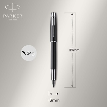Ручка Parker IM BLACK CT + перьевая ручка