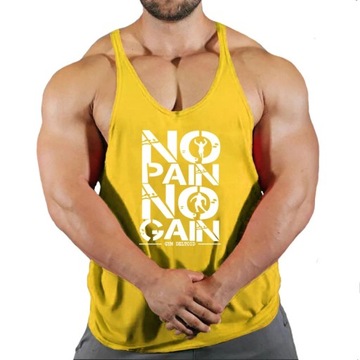 Pánske fitness oblečenie do posilňovne No Pain No Gain