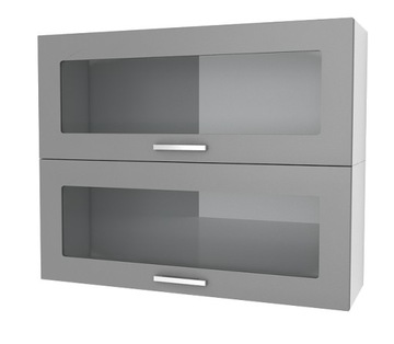 Szafka kuchenna górna NAT KL60 2W mat połysk mdf