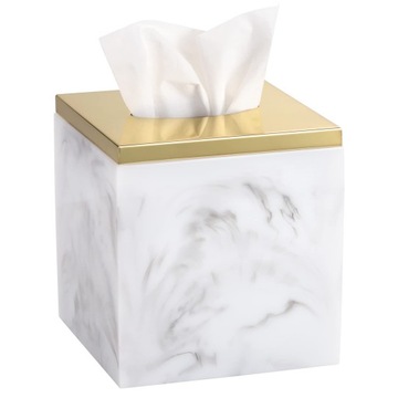 Квадратная коробка для салфеток Luxspire из смолы