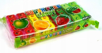 Конфеты без сахара в коробке Sugar Free 3г 40 шт.