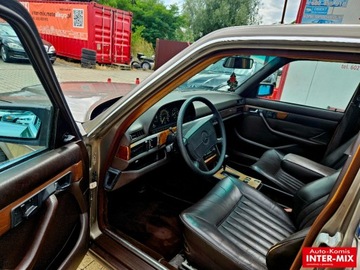 Mercedes Klasa S W126 Sedan 4.2 SE,SEL 204KM 1987 Mercedes-Benz Klasa S Sprawny super stan long Okazja 4.2 Benzyna 204KM, zdjęcie 31