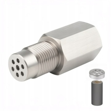 ПРЯМОЙ ЭМУЛЯТОР ЛЯМБДА-ЗОНДА Нержавеющая сталь с сетчатым фильтром EURO4 EURO5 EURO6