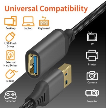 Удлинительный кабель USB 3.0 Удлинительный кабель длиной 1 м