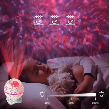 Проектор Galaxy Star Led Night Light для вечеринки - USB-яйцо динозавра