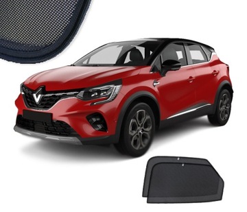 Zasłonki dedykowane do Renault Captur II (od 2019)