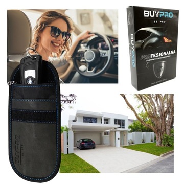 2x ETUI na Klucze Keyless Ochrona Blokada RFID Skóra