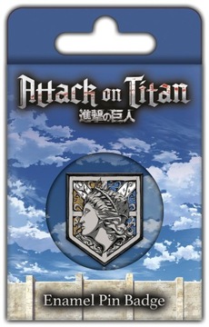 Przypinka do ubrań Attack On Titan na plecak